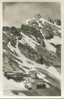 Zugspitzbahn - Hotel Schneefernerhaus - Foto-AK - Verlag Bayer. Zugspitzbahn AG Garmisch Gel. 1937 - Zugspitze