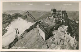 Zugspitze - Münchnerhaus - Foto-AK - Verlag Bücheler Garmisch-Partenkirchen - Zugspitze