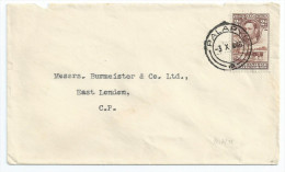 Bechuanaland 1946 Cover From PALAPYE To South Africa (SN 1054) - 1885-1964 Bechuanaland Protectorate