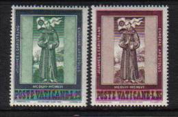 V59 - VATICANO 1956: San Giovanni Da Capestrano N. 214/215 *** - Ongebruikt