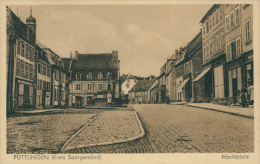 57 PUTTELANGE AUX LACS / Marktplatz / CARTE RARE - Puttelange