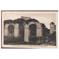 Meyrargues  Ruines De L' Aqueduc Romain Et Le Château - Meyrargues