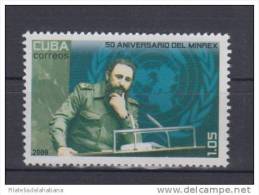 2009.34 CUBA 2009 MNH. 50 ANIV DEL MINREX. FIDEL CASTRO. - Unused Stamps