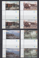 British Antarctic Territory 2001 Port Lockroy 4v  Gutter  (+margin) ** Mnh (26637A) - Unused Stamps