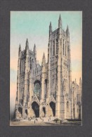 NEW YORK - THE CATHEDRAL OF ST JOHN THE DIVINE - THE WEST FRONT - BY THE ALBERTYPE CO. - Kerken