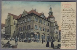 NORDHAUSEN Nordhausen Markt Vor Dem Rathaus  1912y.  B318 - Nordhausen