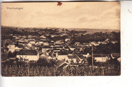 5510 SAARBURG - WINCHERINGEN, Panorama, 1921, Kl. Fleck - Saarburg
