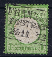 Deutsches Reich: Mi Nr 7  Gestempelt/used/obl.  Kleiner Brustschild - Used Stamps