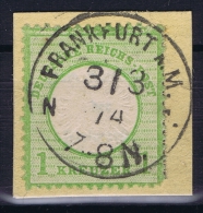 Deutsches Reich: Mi Nr 23 A  Used   Grosser Brustschild - Used Stamps