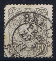 Deutsches Reich: Mi Nr 36  Plattefehler  P III  Weisser Keil Used 1875 - Used Stamps