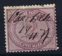 Deutsches Reich: Mi Nr 37 A Farbgeprüft Used BPP Signiert /signed/ Signé - Usados