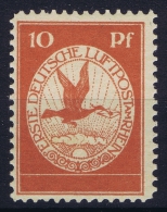 Deutsches Reich: Luftpost Mi Nr   I MNH/**/Postfrisch  Plattefehler Farbpunkt Unter P Von Pf - Poste Aérienne & Zeppelin