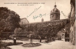 69. Lyon. Maison Mere Des Religieuses Saint Joseph De Lyon. Un Coin Du Jardin Réservé - Lyon 4