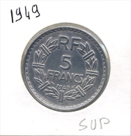 5 Francs   1949 Alu TTB+ - 5 Francs