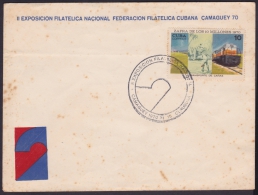 1970-CE-1 CUBA 1970. SPECIAL CANCEL. EXPOSICION DE FILATELIA CAMAGUEY. PHILATELIC EXPO - Briefe U. Dokumente