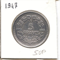 5 Francs   1947 Alu TTB+ - 5 Francs