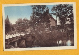 37 Indre Et Loire Reugny Le Moulin Et Le Pont Sur La Breune - Reugny