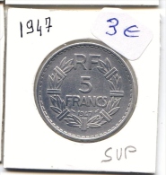 5 Francs   1947 Alu TTB+ - 5 Francs