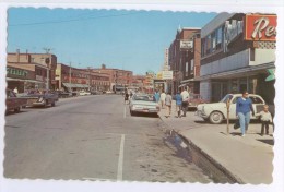 Carte Postale: Rimouski " Vue De L'ouest Sur La Rue St Germain  " - Rimouski