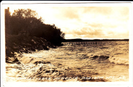 CPSM SUNSET LAKE MENDOLA MADISON WISCONSIN - Madison