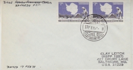 Chile 1973 Base Eduardo Frei Ca 17 Feb 73 Cover (26646) - Bases Antarctiques