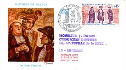 FRANCE. N°1678 Sur Enveloppe 1er Jour De 1971. Représentants Des Trois Ordres. - Revolución Francesa