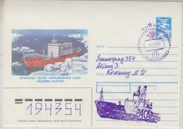 Russia 1989 Icebreaker Cover Ca 14.03.89 (26649) - Barcos Polares Y Rompehielos