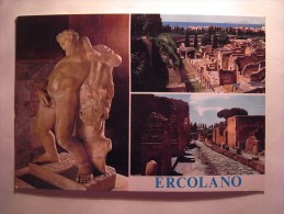 1 POSTCARD POSTAL PC CPA - ITALY ITALIA !!! ERCOLANO (2 SCANS) - Ercolano