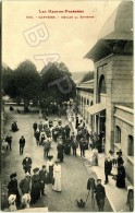 Capvern (65) - Devant La Buvette (Circulé En 1901) - Autres Communes