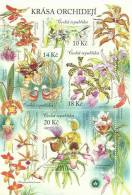 CZ 2012-730-3 FLORA RCHIDEE, CZECH REPUBLIK, S/S, MNH - Blocchi & Foglietti