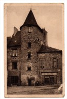 CPA - SAINT-CERE - PLACE DE L'EGLISE - BOULANGERIE - N/b - 1940 - - Saint-Céré