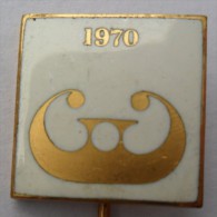 World Championships In Ljubljana 1970,SKATING FIGURE PINS BADGES  C - Eiskunstlauf