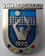 Univerziada Moscow 1973, VOLLEYBALL PINS BADGES  C - Pallavolo