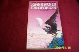 JOHN BARNES  ° SIN OF ORIGIN - Sciencefiction