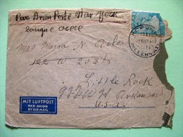 Greece 1945 Cover To USA - Glory - Covers & Documents