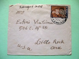 Greece 1946 Cover To USA - Venus Of Melos - Lettres & Documents