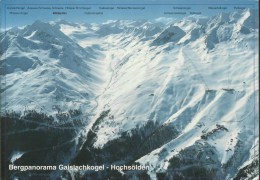 Hochsölden -Oetztal - Bergpanorama Gaislachkogel-Hochsölden - Carte 16 X 11,5 - Oetz