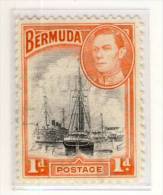 Bermuda Mi.Nr. - BM - 101 A - 1938 Refb3 - 1858-1960 Kolonie Van De Kroon