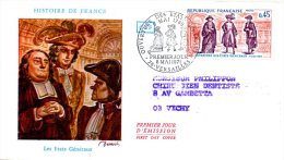 FRANCE. N°1678 Sur Enveloppe 1er Jour De 1971. Représentants Des Trois Ordres. - Franz. Revolution