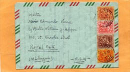 Portugal 1957 Cover Mailed To USA - Lettres & Documents