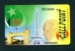 PAKISTAN - Chip Phonecard As Scan - Pakistan