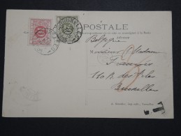BELGIQUE - Taxes Sur Cp De France En 1905 - A Voir - Lot P14520 - Brieven En Documenten
