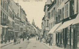 57 SARREBOURG / Langestrasse / CARTE RARE - Sarrebourg