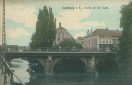 57 SARREBOURG / Partie An Der Saar / CARTE RARE - Sarrebourg