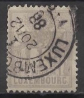 LUXEMBOURG 1882 Agriculture And Trade - 1c. - Grey FU - 1882 Allégorie