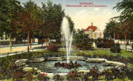 Eilenburg - Südpromenade Und Real Gymnasium     Nachdruck - Eilenburg