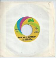 45 Tours SP -  THE FOUNDATIONS   - UNI 55101  " BUILD ME UP BUTTERCUP " + 1 ( U.S.A. ) - Altri - Inglese