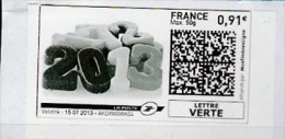 Année 2013 - 2010-... Illustrated Franking Labels