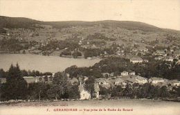 CPA - GERARDMER (88) - Vue Sur La Ville Prise De La Roche Du Renard - Xertigny