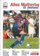 Programme Football : 2003/4 Caen â€“ Istres - Bücher